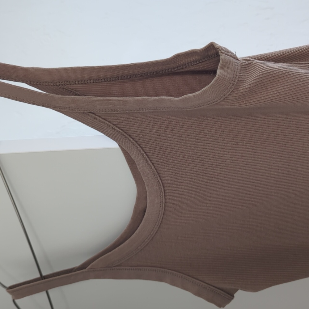 H&M Ribbed Tank Top Vest - Picture 6 of 7